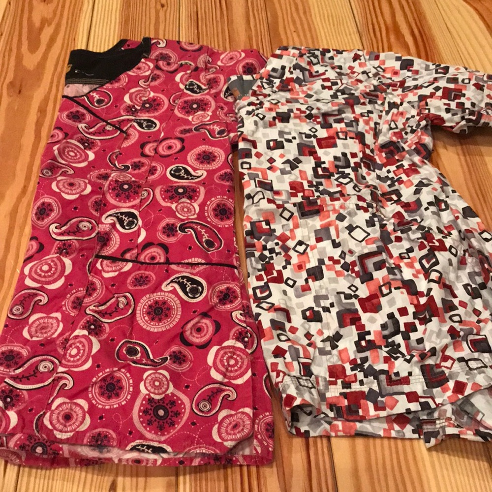 Scrub tops